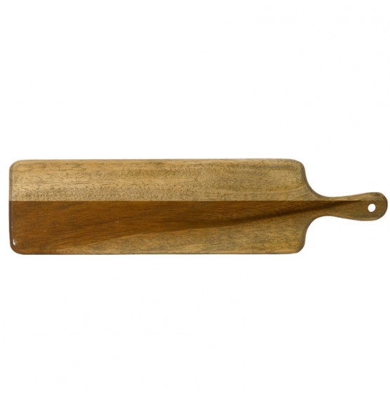 Acacia Wood Medium Rectangle Handled Board